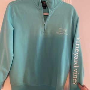 Teal Vineyard Vines sweatshirt